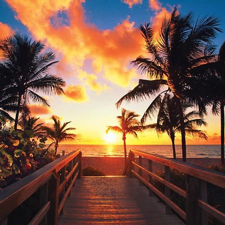 Luxury Private Beach Water-Side Ocean Baby Escape!! Apartment Pompano Beach Bagian luar foto